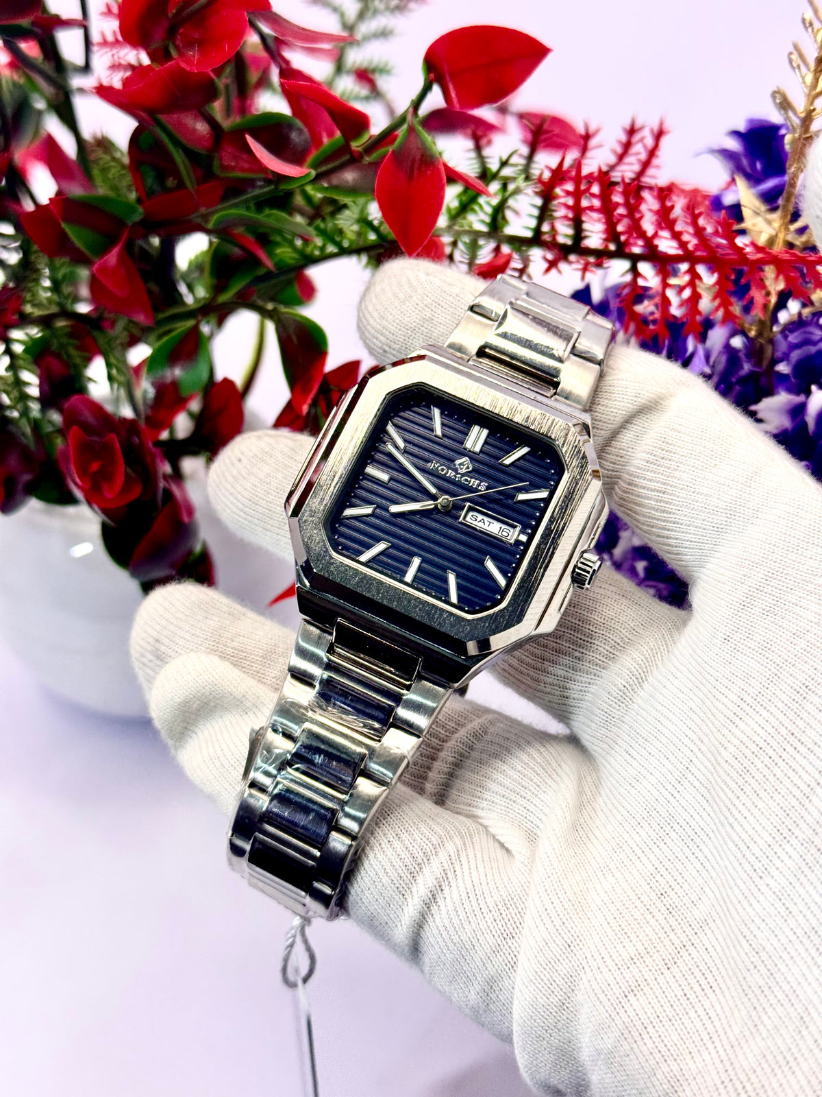 Forichs Tow Tone Date Just Men Watch