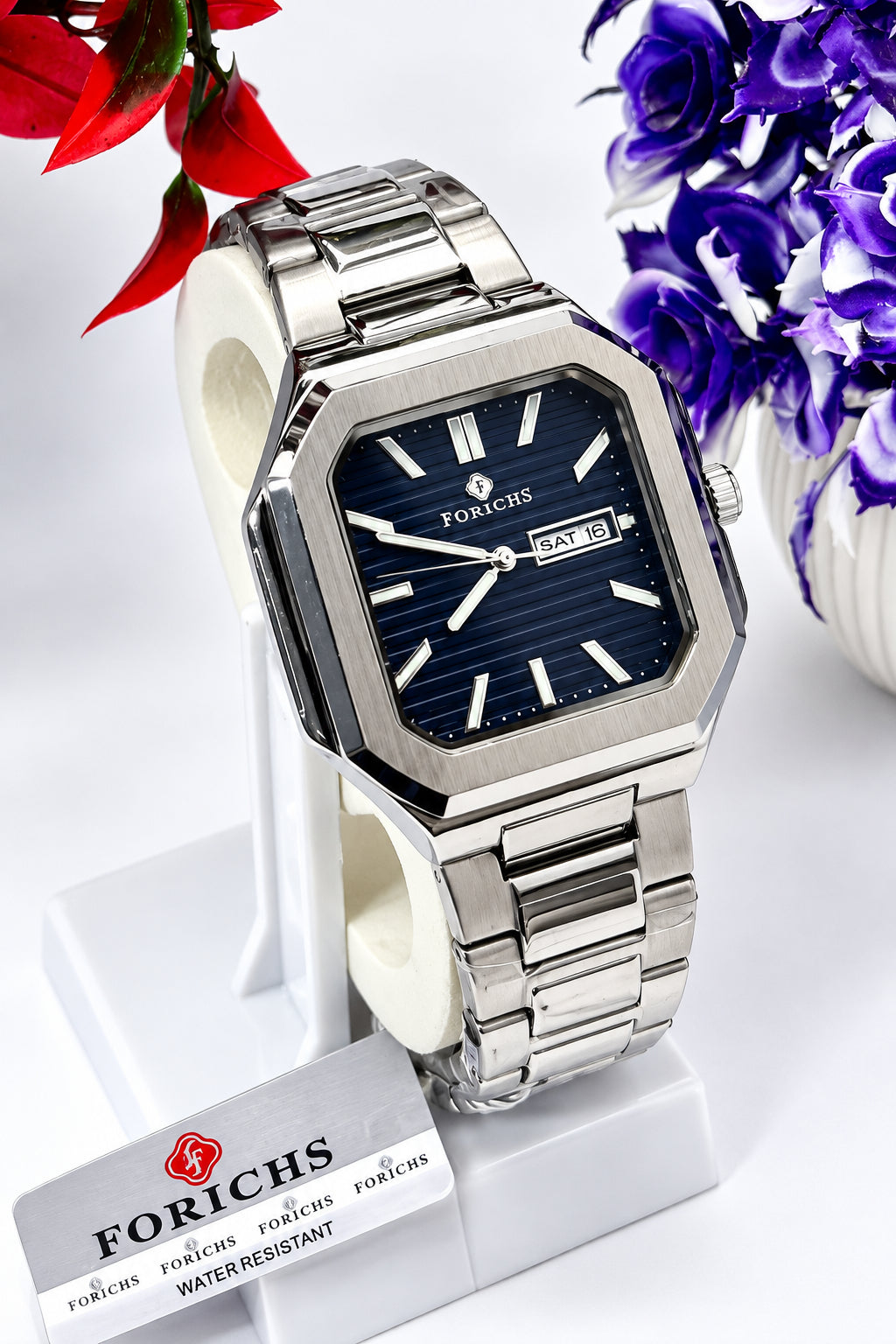Forichs Tow Tone Date Just Men Watch