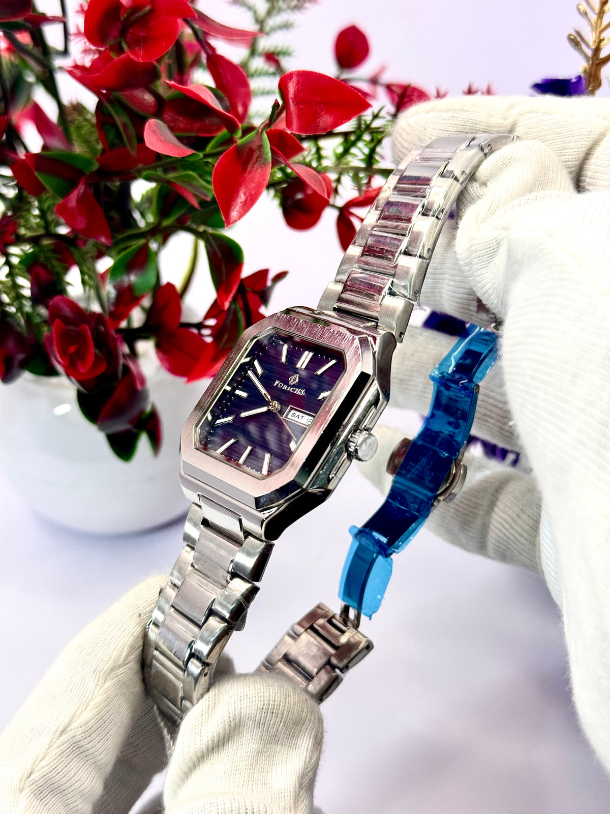 Forichs Tow Tone Date Just Men Watch
